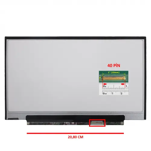 Sony SVT 13, SVT131A11L Uyumlu Led Lcd Ekran