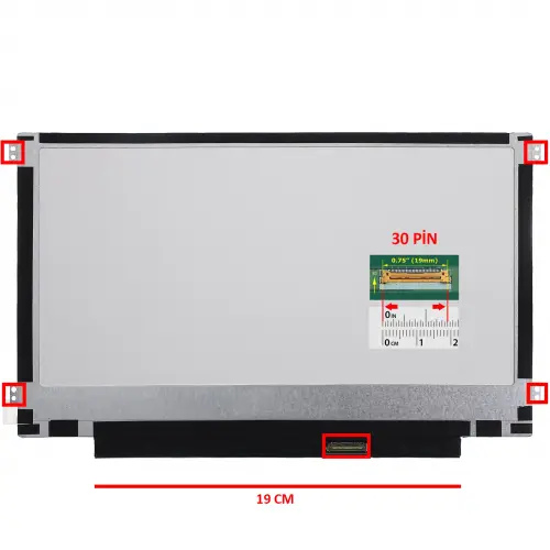 Acer Aspire E3-112-C1X8 Uyumlu Led Ekran
