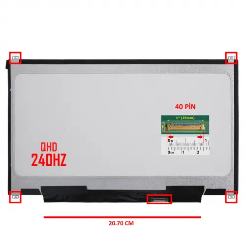 NV133FHM-N42 Uyumlu Notebook Led Ekran