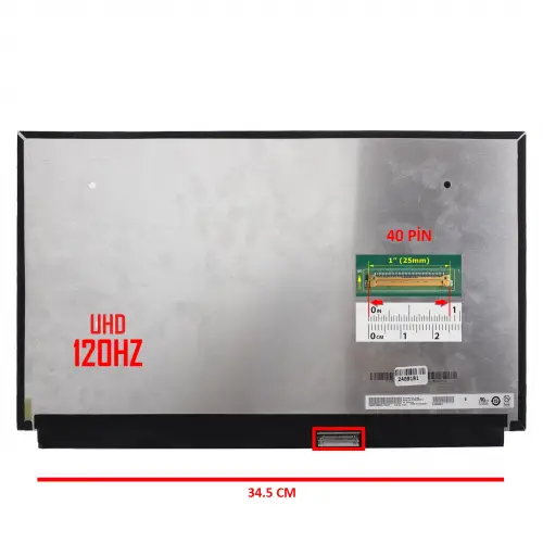 Asus Rog Zephyrus Duo 15 SE GX551 Lcd Led Ekran - Panel