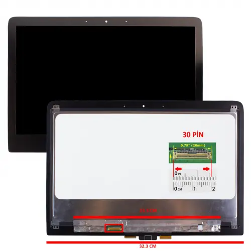 Hp Spectre X360 13-4200nt, 13-4103nt Dokunmatik - Led Ekran