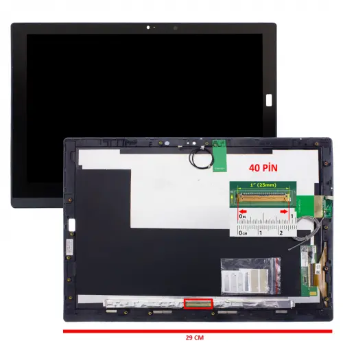 Lenovo ThinkPad X1 Tablet 01AW803, 01AW813 Lcd Led Ekran - Panel