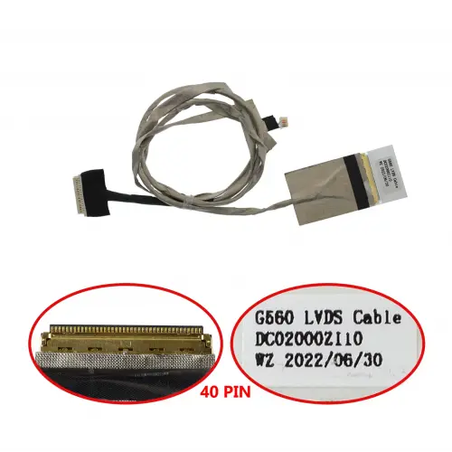 Lenovo Z560, Z560A, Z560G, Z565, Z565A Lcd - Ekran Data Flex Kablosu