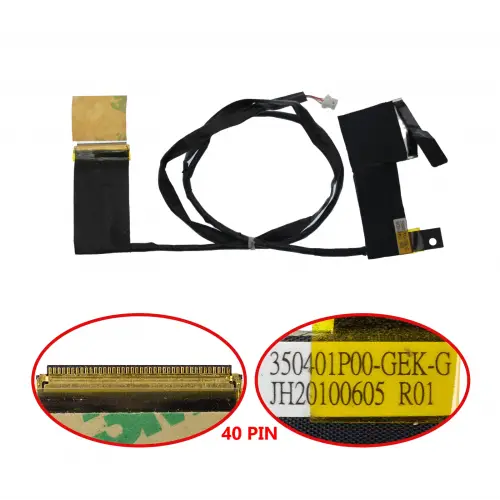 Hp Pavilion G62-B33ET, G62T-100 Lcd - Ekran Data Flex Kablosu