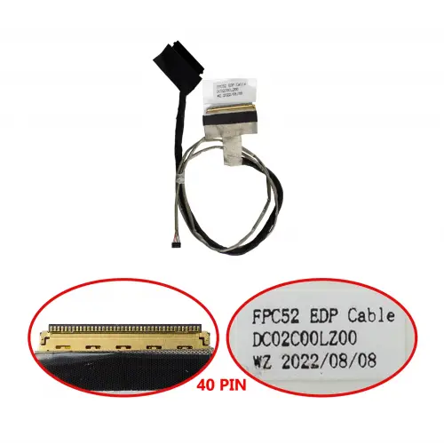 HP Pavilion Gaming 15-dk0xxx Lcd - Ekran Data Flex Kablosu