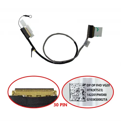 Toshiba Satellite P50-A ,P50-B, P50T Lcd - Ekran Data Flex Kablosu