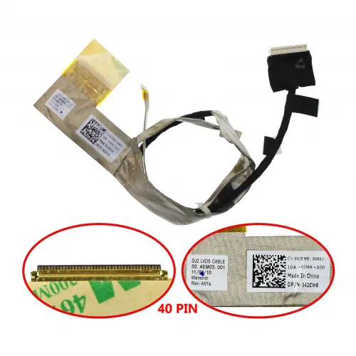 Dell inspiron P07F003 Lcd - Ekran Data Flex Kablosu