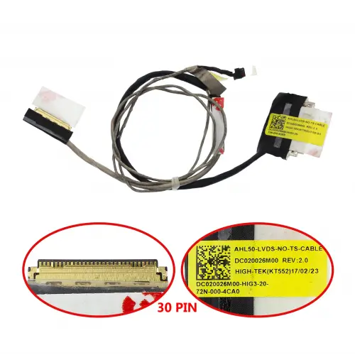 HP 250 G5 X0P88ES Ekran Data Flex Kablosu