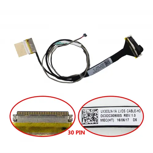 Asus ZenBook UX303UB-R4080T Lcd - Ekran Data Flex Kablosu