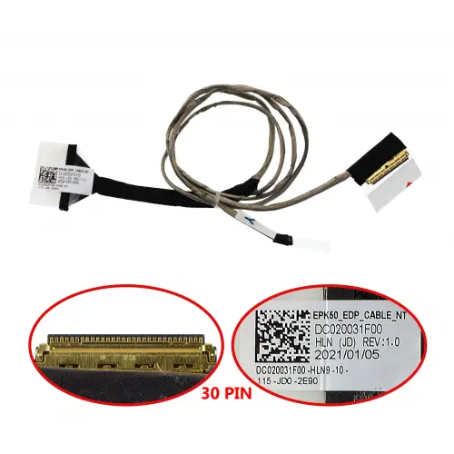 HP 255 G7 7DC73EA, 8MJ18ES Lcd - Ekran Data Flex Kablosu