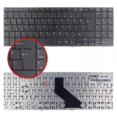 Lg R590-X.ARU1BT Notebook Klavye (Siyah TR)
