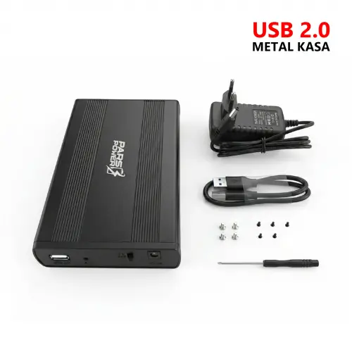 3.5 Sata 2.0 Harici HDD Usb External Metal Hard Disk Kutusu