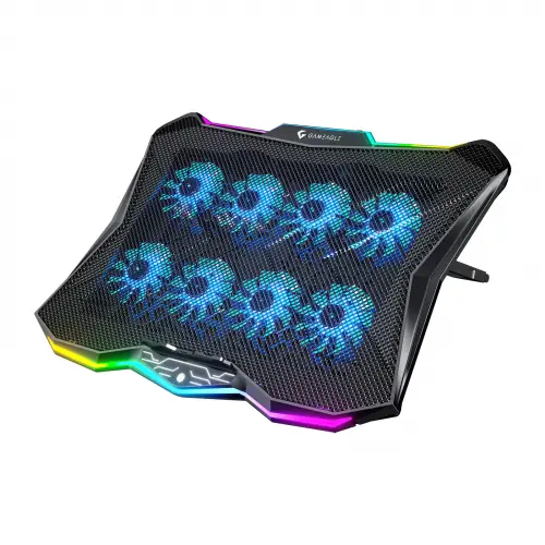 Gameagle Frostcore X8 RGB 8 Fanlı 10 RGB Modlu  9-17’’ Notebook Soğutucu Stand Laptop Soğutucu