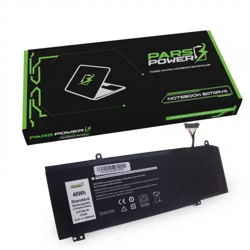 Dell HYWXJ, JJPFK 8622M Batarya - Pil (Pars Power)