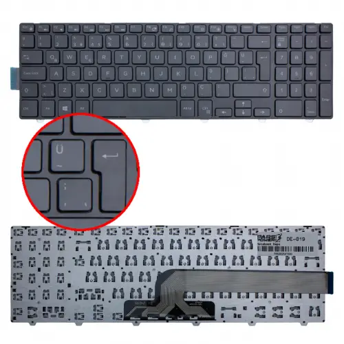 Dell Vostro 15-3546 Notebook Klavye (Siyah TR)
