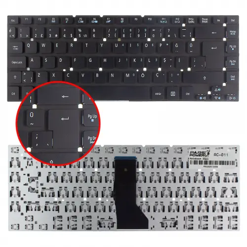 Acer PK130IO1B00 Notebook Klavye (Siyah TR)