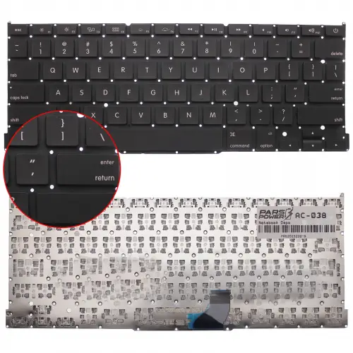 Apple ME864LL, ME866LL Klavye (Siyah Eng)