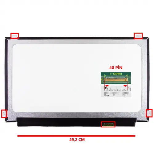 LQ156D1JW02 Lcd Led Ekran - Panel