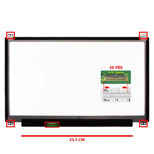 HP 816536-332 Lcd Led Ekran - Panel
