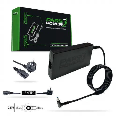 HP Victus Gaming 15-fa2018nt (BQ1P9EA) Adaptör Şarj Aleti-Cihazı (Pars Power)