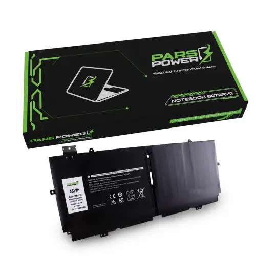 Dell XPS 13 7390 2UTS65WP165N Batarya - Pil (Pars Power)