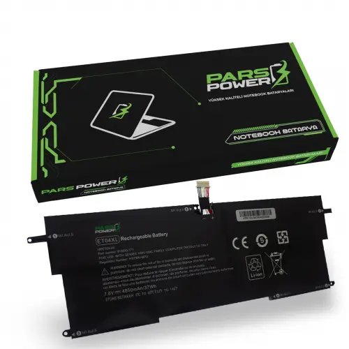 Hp EliteBook x360 1020 G2, ET04XL, ETO4XL Batarya - Pil (Pars Power)