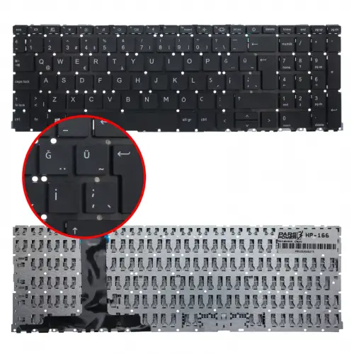 Hp M05033-141 Klavye (Siyah TR)