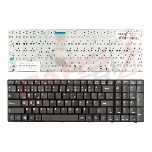 Exper Karizma MS 1688 Notebook Klavye (Siyah TR)