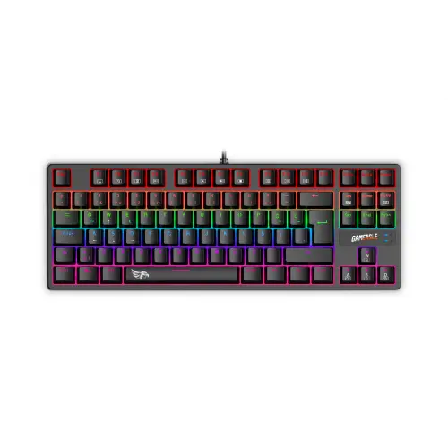 Gameagle FullFlex Rainbow Kablolu TR Layout Mekanik Oyuncu Klavyesi Blue Switch