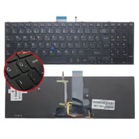 Toshiba Tecra A50-C1510 Klavye Işıklı (Siyah TR)