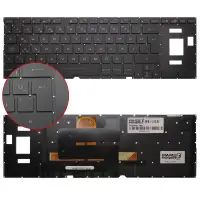 Asus Rog Zephyrus S GX701Gw, GX701Gwr Klavye Işıklı (Siyah TR)