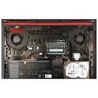 Dell inspiron 15-7559 P57F, P57F002 Cpu-Gpu Fan - İşlemci Fanı