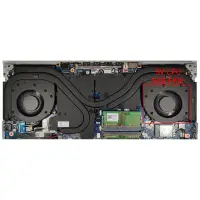 Lenovo Legion 5-15ARH05 Type 82B5 CPU Fan - İşlemci Fanı