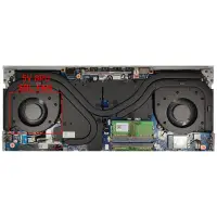 Lenovo Legion 5-15ARH05 Type 82B5 GPU Fan - Ekran Kartı Fanı