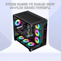 Gameagle Storm 7 Argb Fanlı Oyuncu Bilgisayar Kasası 850W 80+ Plus Bronz Powerlı (Siyah)