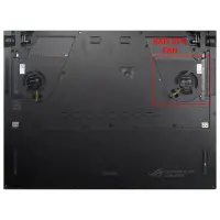 Asus Rog Zephyrus S GX531, GX531G CPU Fan - İşlemci Fanı