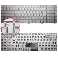Casper CGU, CRY, CSD, CSY, C700, C710 Notebook Klavye (Gümüş TR)