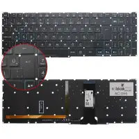Acer Predator Helios 300 PH317-53-73V1 Klavye Işıklı (Siyah TR)