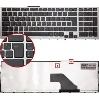 Sony Vaio VPCF13V5004B, VPCF13V5005B Klavye (Siyah TR)
