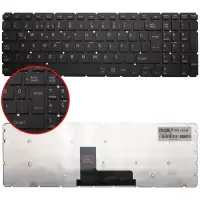 Toshiba Satellite L50-C-19X, L50-C-1HP Notebook Klavye (Siyah TR)