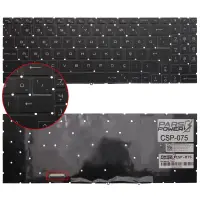 MSI Creator M16 A12U Klavye Işıklı (Siyah TR)