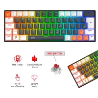 Gameagle Neopulse MK-64X2BAR Mekanik Kablolu Işıklı Klavye