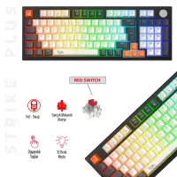 Gameagle Strike Plus MK-96X2ABR Mekanik Işıklı Oyuncu Klavye