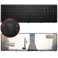 Lenovo 500-15ISK 80NT00NWTX, 80NT00NXTX Notebook Klavye Işıklı (Siyah TR)