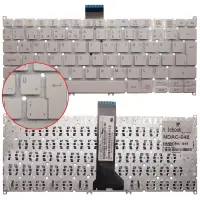 Acer Aspire E3-111, E3-112, E3-112M Notebook Klavye (Beyaz TR)