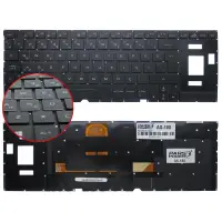 Asus Rog Zephyrus S GX701Gw, GX701Gwr Klavye Işıklı (Siyah TR)