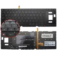 Asus Rog Zephyrus S GX701Gw, GX701Gwr Klavye Işıklı (Siyah TR)
