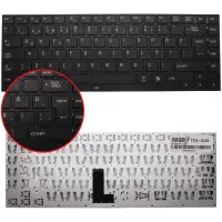 Toshiba Satellite R830-19V Notebook Klavye (Siyah TR)