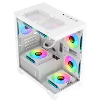 Gameagle Tornado 5 Argb Fanlı Gamer Pc Kasası (Beyaz)