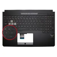 Asus 90NR00J1-R31TU1 Klavye Işıklı Kasalı (Siyah TR)